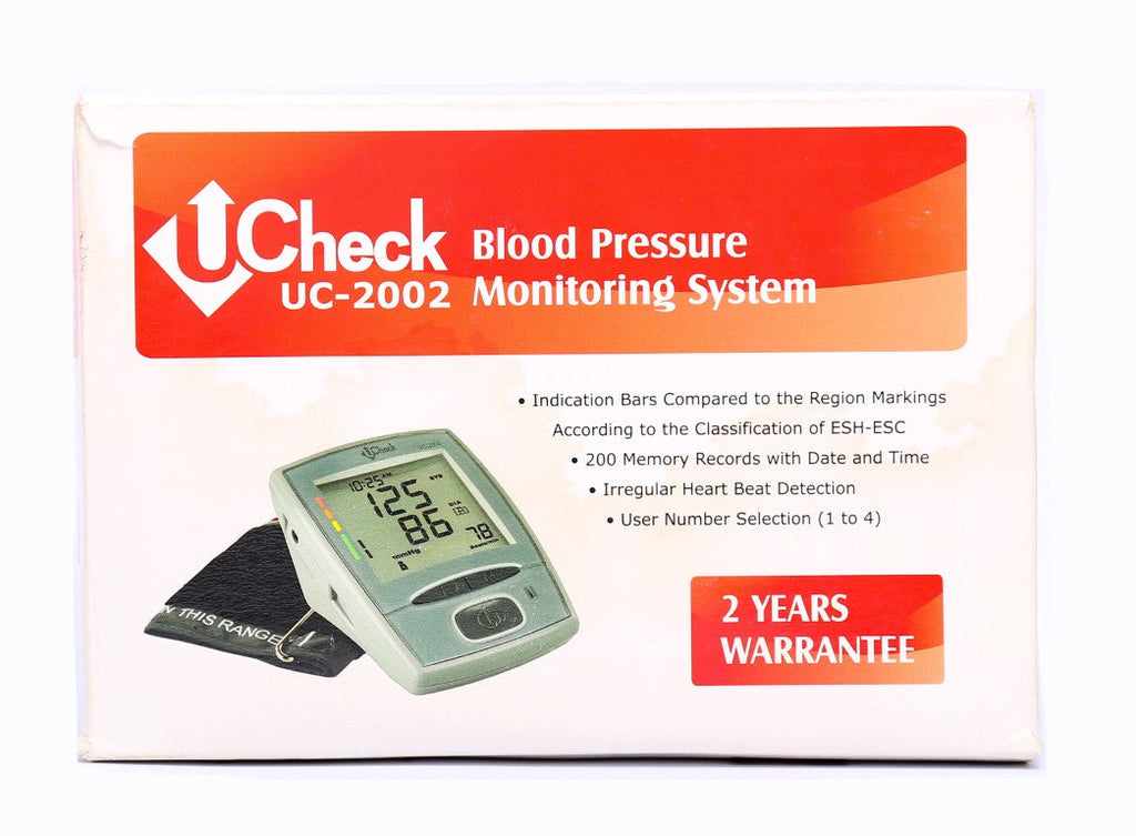 Ucheck Blood Pressure Monitor Upper Arm